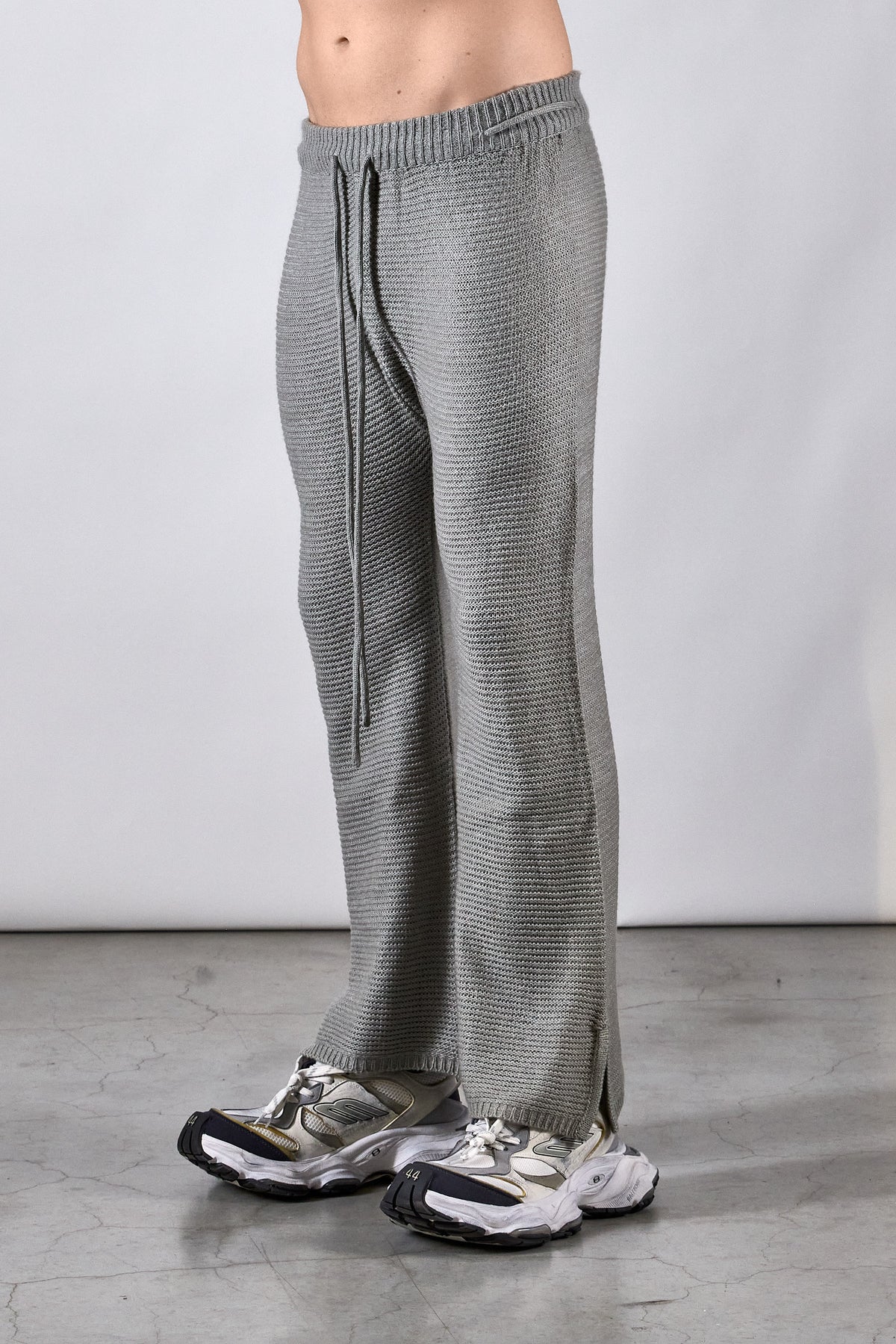 SLIT PANT KNIT MEN