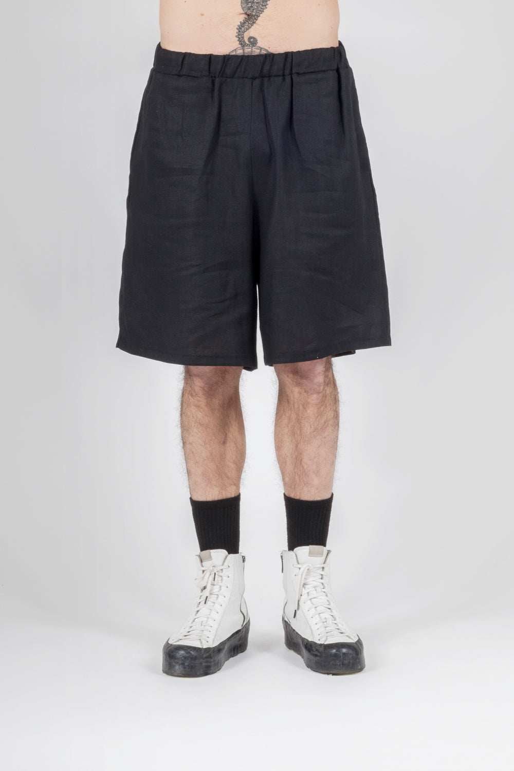 Linen basket pant - Natural Born Humans Store