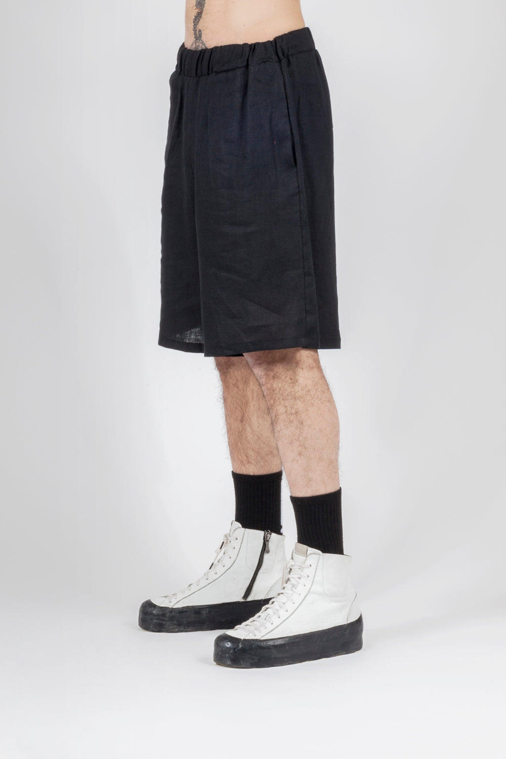 Linen basket pant - Natural Born Humans Store