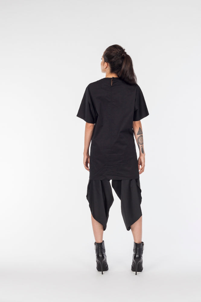 Black kimono top - Natural Born Humans Store