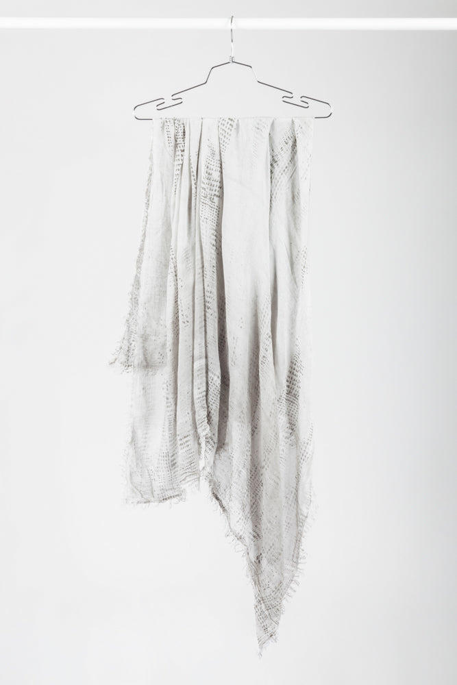 Grey spotted scarf - Natural Born Humans Store