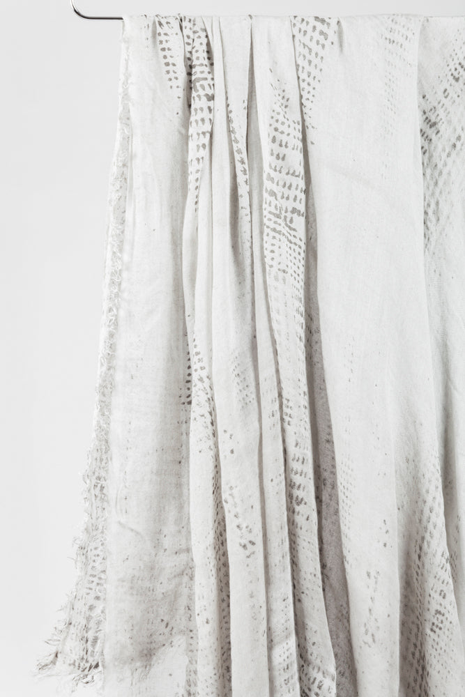 Grey spotted scarf - Natural Born Humans Store