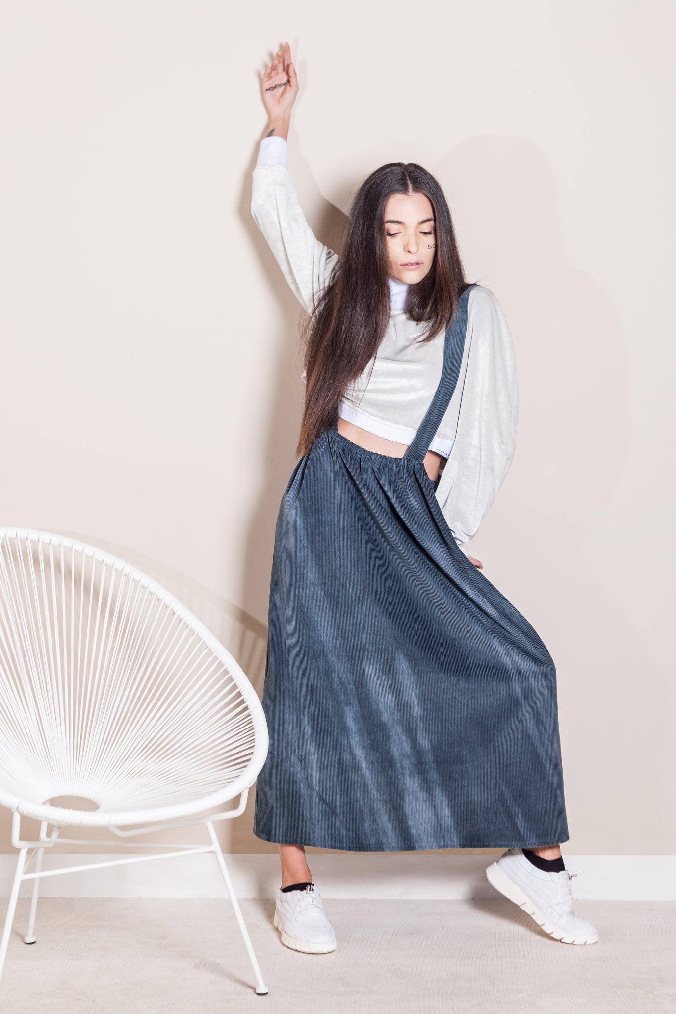 Suspender skirt - Natural Born Humans Store