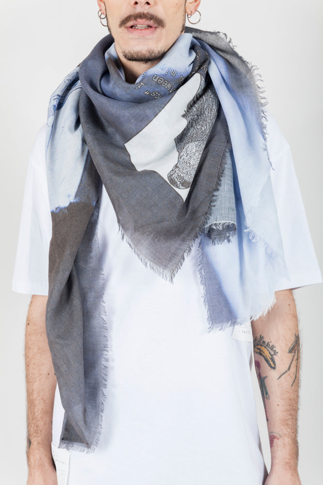 camouflage light colors scarf - Natural Born Humans Store