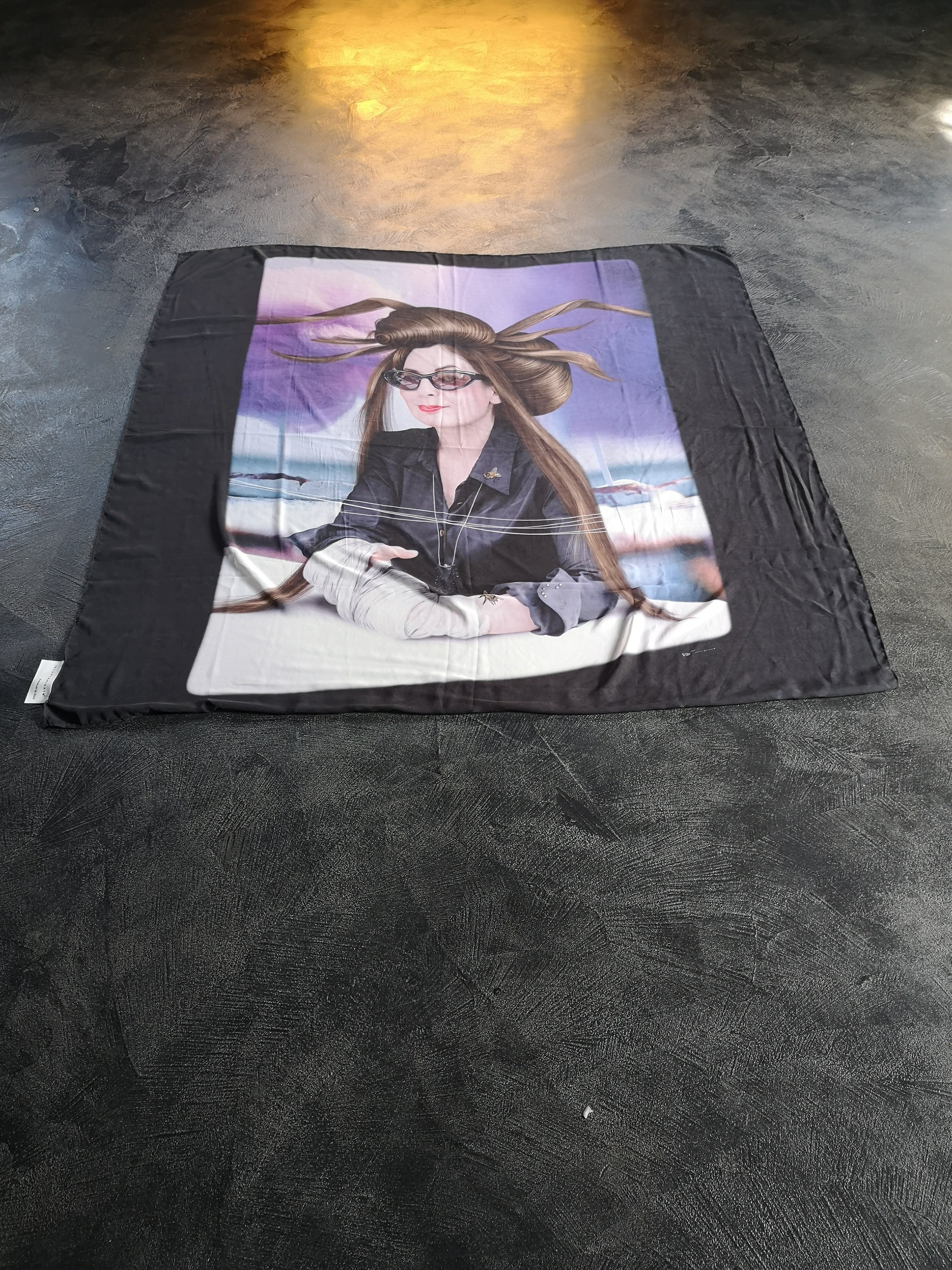 Diane Pernet Scarf by Saul Zanolary Limited Edition - PRE ORDER - Natural Born Humans Store