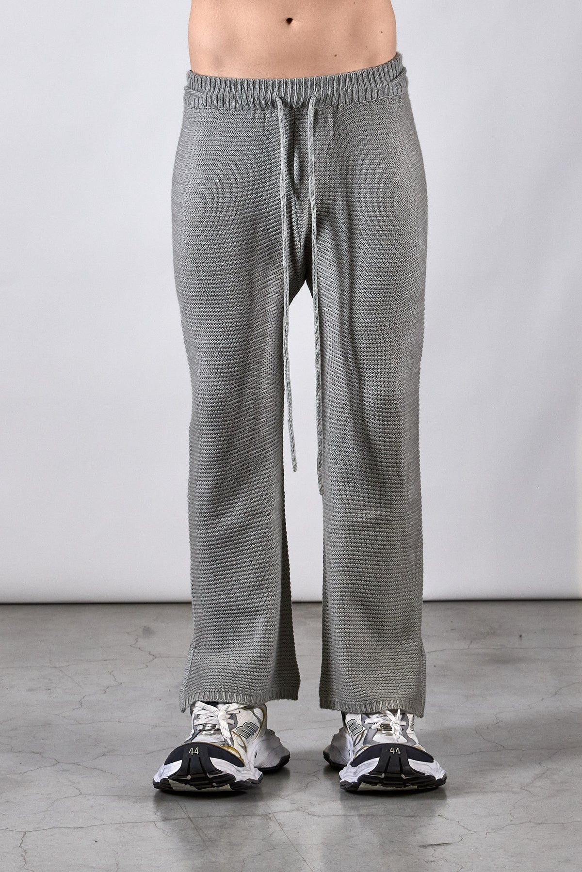 SLIT PANT KNIT MEN