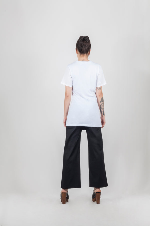 Cotton Popeline short sleeves top - Natural Born Humans Store