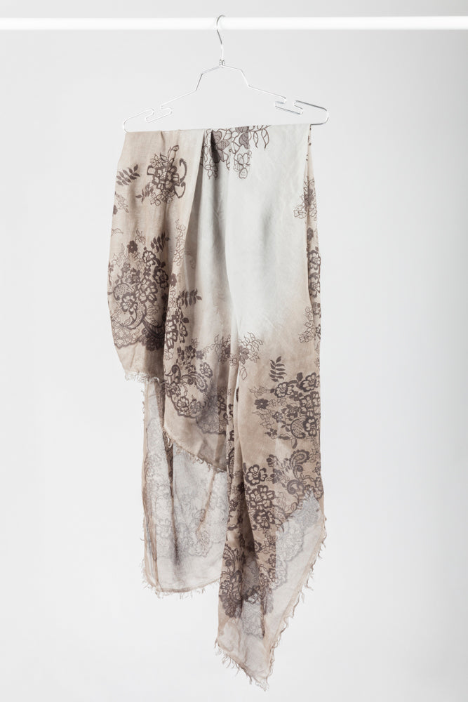 Brown decoration scarf - Natural Born Humans Store