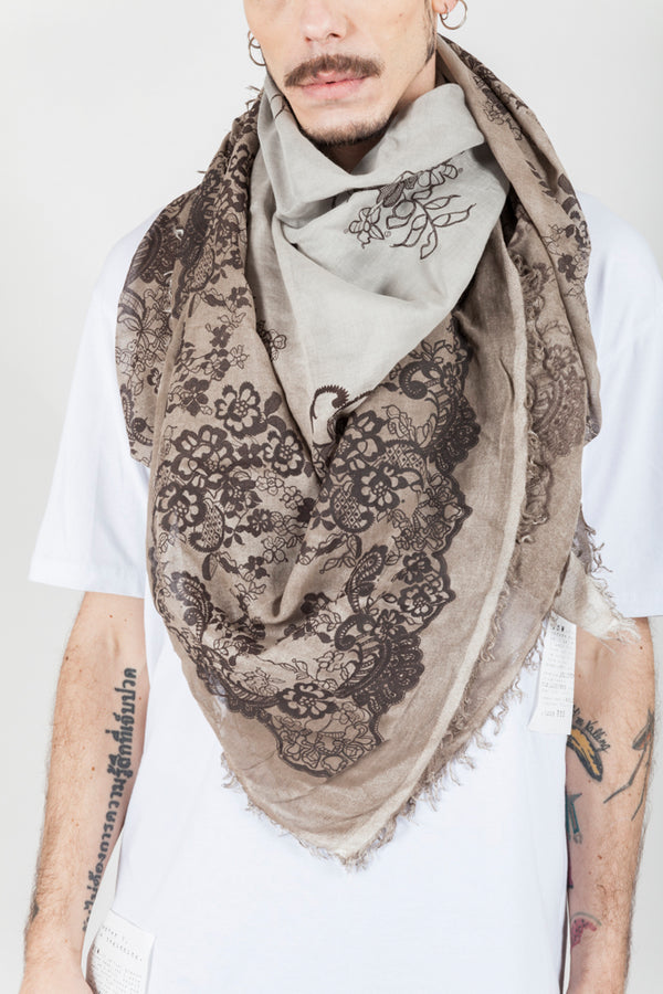 Brown decoration scarf - Natural Born Humans Store